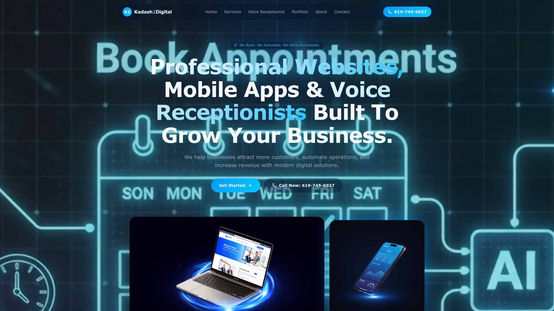 Kadash2Digital Website